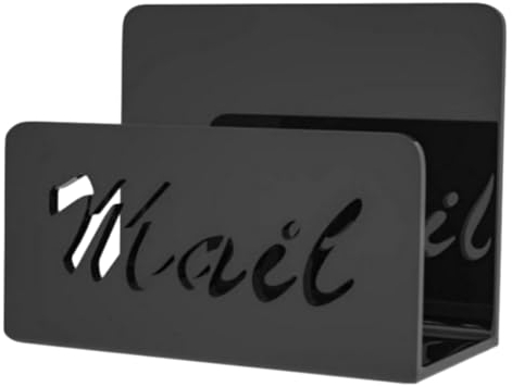 Acryl-Dokumentenhalter | Acryl-Akten-Organizer | Schreibtisch-Acryl-Akten-Organizer, Mehrzweck-Schreibtisch-Dokumententablett, Postsortierer, Schreibtisch-Organizer, leicht, stabil für Karten, Briefe