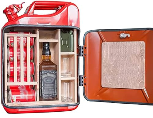 Generic Gasdosen-Bar für Whisky-Geschenksets – personalisierte kleine Bar für Mann, Vater, Ehemann, Freund, Chef – My Cave My Rules Mini-Barschrank