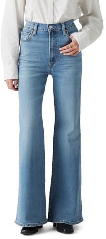 Levi's Women's Ribcage Bell Bottom Jeans, (New) So Nice, 30