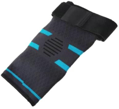 GUTEINTE Fascia Elastica Sportiva Compressione Ginocchio, Supporto per Legamenti Menisco con Vecro Regolabile, Sollievo dal Dolore, per Corsa, Pallavolo, Calcio, Sport (1, M)