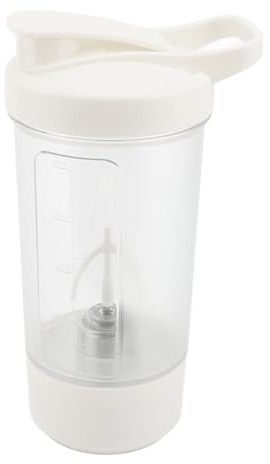 Elektrischer Mixbecher, tragbarer Mixbecher, leiser Kunststoff, schüttelfest, tragbar, vollautomatisch, 500 mAh, Shaker-Flasche für Proteinmilch
