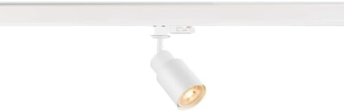SLV PURI 2.0 TUBE, Schienenstrahler, für 3 Phasen Schienensystem, Weiß