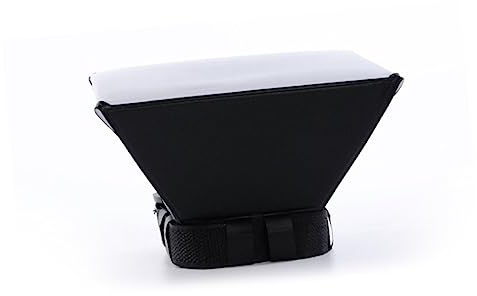 HOMSFOU 3 Stück Kamera Blitz Softbox Tragbar Weiche Lichtdiffusion Kompatibel Mit DSLR Aufsteckblitz Für Gleichmäßige Fotobeleuchtung Und Schattenreduzierung
