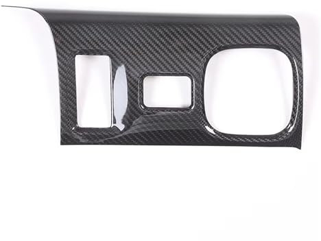 Auto Innen Zubehör Für Toyota 86 Für Subaru Für BRZ 2022 Carbon Faser Auto Getriebe Shift Panel Sitz Heizung Einstellung Rahmen Trim Aufkleber Zubehör Auto Innenraum Zubehör(Style B Matte Carbon)