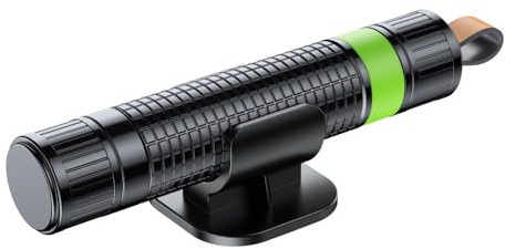 AILISK Premium Auto Pro X2 Original Adac für Autoscheiben Notfallhammer (1 Stück,Schwarz)