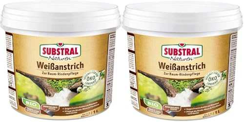 2 X 1L BIO Weißanstrich Naturen