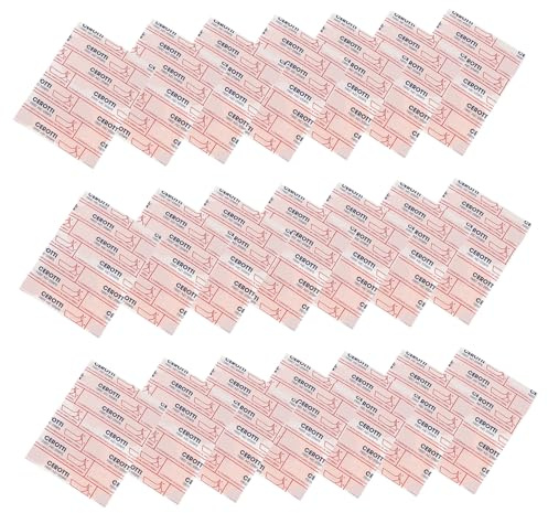 MOLUCKFU 20 Unidades Pegatina de Heridas Elástica Adhesiva y Transpirable para Nudillos y Cortes, Vendajes para Heridas de Primeros Auxilios para Niños y Bebés