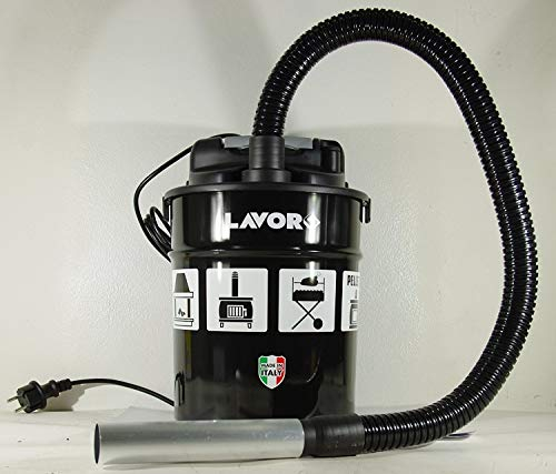 Lavorwash 8.241.0007 Ashley 1.1 Aspiraceneri, Nero con Pittogrammi