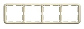 Simon 75640-31 placa de pared y cubierta de interruptor Marfil