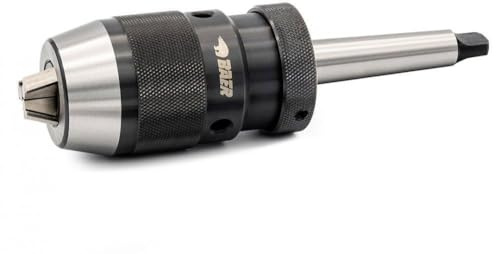 BAER Präzisions-Bohrfutter 0,5–16 mm | Kegeldorn MK 4, B 16, DIN 238 | Schlüssellos & Hohe Rundlaufgenauigkeit (0,08 mm) – Für Bohrmaschinen, Drehbänke & Fräsmaschinen