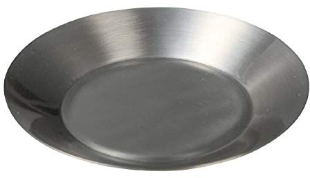 Kerzenteller Edelstahl matt für Ø 10 cm Kerzen