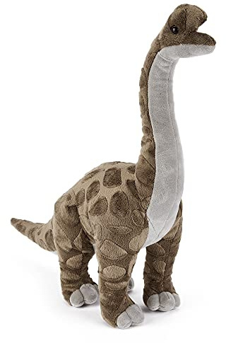 Zappi Co Childrens Uppstoppad mjuk gosedjur Brachiosaurus Dinosaurie (16 / 40cm) Safari animals Collection Plush Teddy New Born Child First