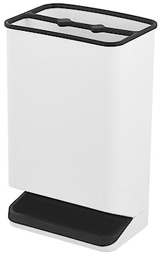 Cabilock Compact Umbrella Rack Freestanding Umbrella Stand Holder 6-Hole Storage for Long Short Umbrellas Black Random Base