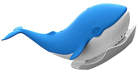 FUNOMOCYA Whale Silicone Tea Strainer and Tea Infuser Loose Leaf Filter Creative for Brewing and Steeping