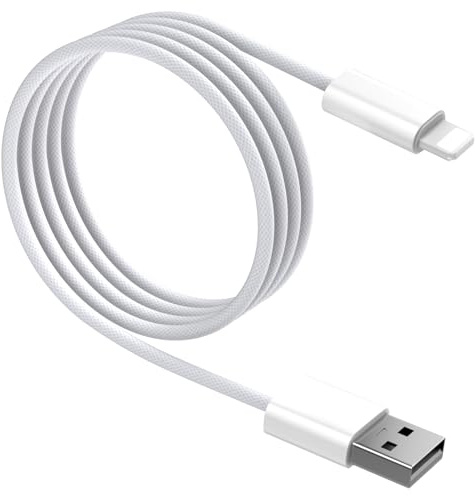 ACAGET Carplay Kabel Datenkabel 1M USB A auf für Lightning Kabel für iPhone | Ladekabel Auto & Datensynchronisation für Lightning Kabel Schnellladekabel für iPhone 14 13 12 11 Pro Max Mini XS XR X SE 8 7