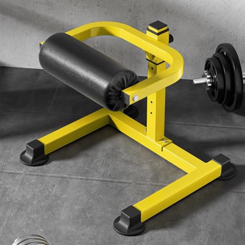 MegLob Deluxe Split Squat Stand, Home Fitnessstudio Eins Bein Squat Roller, 7 Einstellbare Walzenhöhen Und Beinpolster Für Die Kniebeuge, Spezialmaschine Der Unterkörper