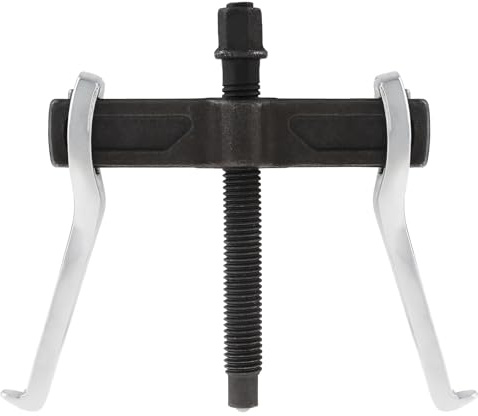 ChgImposs 4 Inch CR-V 2-Jaw Gear Puller, 100mm Adjustable Bearing Puller Gears, Reversible Removal Tool for External Internal Pulling, Single Hook Two Claws Puller Tool Separate Lifting Device