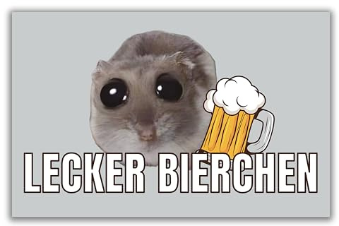 50x Lecker Bierchen Malle Sticker | in Top-Qualität mit UV-Beschichtung | Malle Aufkleber Saufen Party Schützenfest Bier Festival Dorfkind lustig Oktoberfest lecker Bierchen Feier Malle JGA