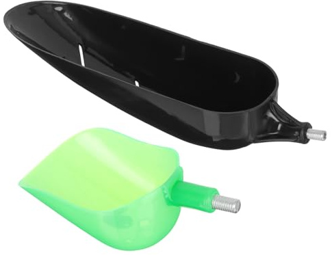 SUPVOX Lanceur D'Appâts Cuillère De Pêche 11.54 Pouces Portable Léger Kit De 2 pour Carpe Et Poissons d'eau Douce Précision De Lancer D'Amorce Accessoire De Pêche