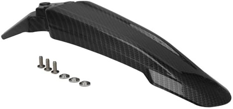 Paraspruzzi Per Ruote Moto Coda Anteriore Posteriore Universale In Plastica Modificata Estesa Più Lunga Per Motociclette Parte Sporca Parafango(Type 2)