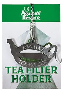 Herbaria Halter für Teefilter (Edelstahlspange), 1er Pack (1 x 8 g Packung)