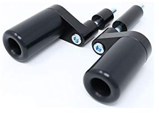 Shogun USA Made Kaw Ninja 400 Z400 Z 400 2018 2019 2020 2021 2022 2023 2024 NO Cut Black Frame Sliders Fits ABS & Non ABS Models - 750-4159