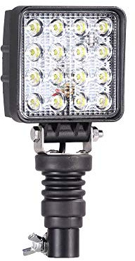 LED-MARTIN® 48W Projecteur de travail pour support d'éclairage rond DIN