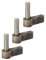Alberts 410827 Kloben | zum Anschweißen | Stahl | Dornmaß Ø20 mm | Größe 50 x 95 mm | 3er Set