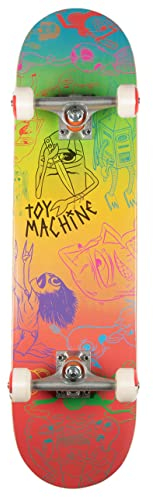 Toy Machine Characters II Komplettes Skateboard, 20,3 cm