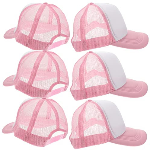 COHEALI 10 Piezas Gorra De Béisbol De Malla para Sublimación Gorra De Camionero DIY Unidades para Exteriores