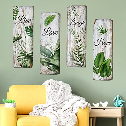 HGDESIGN® Wandtattoo Wandaufkleber 3D Vase Grüne Pflanzen Magnolie Wandsticker Wohnzimmer Schlafzimmer Wandbild Wanddeko (D)