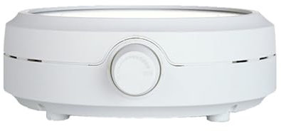 Fornello elettrico in ceramica Fornello da tè Piccolo bollitore per tè Mini fornello a induzione a bassa potenza,White