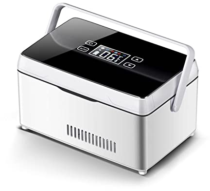 KOHARA Glacière Petit Réfrigérateur Médecine Portable 10 200ah Batterie Pilulier Médecine USB Rechargeable Voiture Incubateur Refroidi Adapté Aux Cas Diabétiques