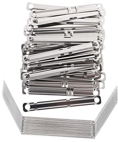 SEWACC Ergonomische Binderverschlüsse 150 Stück Binder-clip Buchbindematerialien Binderstreifen Für Die Schule