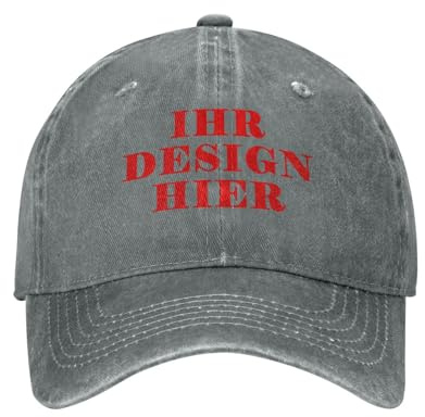 Tingwei personalisiert Cap personalisierte Basecap personalisiertes Cap mit Foto/Logo/Text gestalten Cap selbst gestalten Basecap,verstellbare Trucker-Kappe, lässige Sonnenschild-Kappe als Geschenk