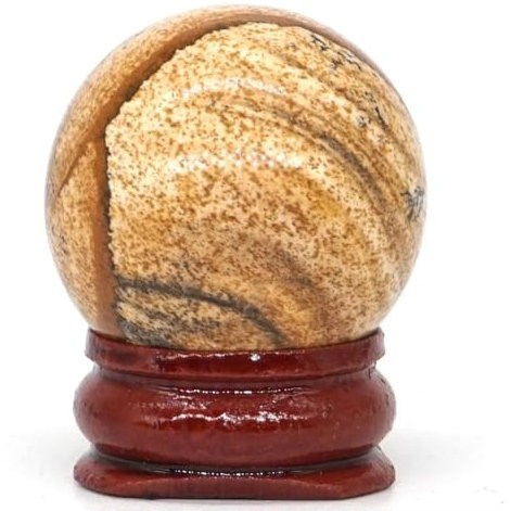 XINLIANYI Globo esférico de piedras preciosas naturales de 30 mm para decoración del hogar