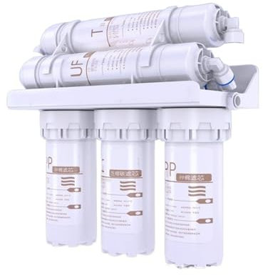 ZKLGS Impianto ad osmosi inversa, Depuratore d'Acqua di filtraggio 'Acqua Potabile Diretta for Uso Domestico da Cucina, Kit di purificazione 'Acqua for ultrafiltrazione 3+2