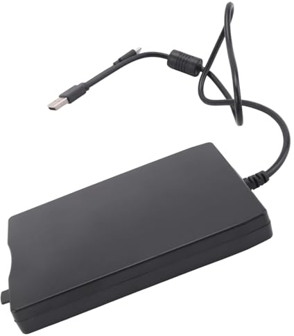 Rastapulz Lecteur de Disquettes, Lecteur de Disquettes Externe 3,5 Pouces avec USB Type-C, Lecteur de Disquettes FDD Portable pour Ordinateur Portable