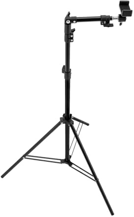Minifactory Adjustable Metal Floor Phone Stand with Retractable Arm, Overhead Tripod for iPhone & Android for Live Streaming, Cooking, Recording, Video Filming – Portable & Stable