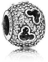 Pandora 791442CZ Disney, Mickey Silhouettes
