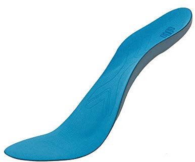 Bauerfeind Sport-Einlegesohlen, für Running, Walking, Hiking, Gr. 39, Dämpfung beim Fersenauftritt, Weightflex-Technologie, rivera, 1 Stück
