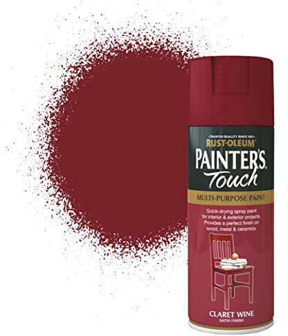 Rust-Oleum AE0050008E8 400ml Painter's Touch Spray Paint - Claret Wine Satin