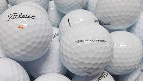 24 Titleist Velocity Golf Balls – Pearl/Grade A – von Ace Golf Balls