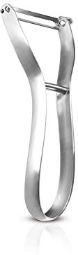 AdHoc Curve Universalschäler, Sparschäler, 15 cm, Edelstahl, GC13
