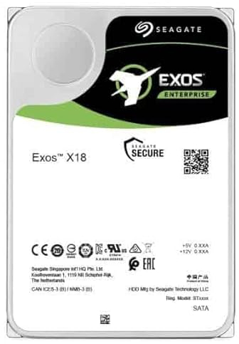 SEAGATE EXOS X18 3.5 16000 GB SAS