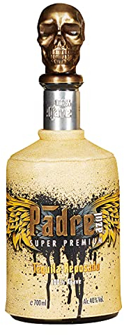 Padre Azul Tequila Reposado 40% 0,7l • Premium Tequila Made in Mexico • Sehr weicher Tequila Reposado für den puren Genuss