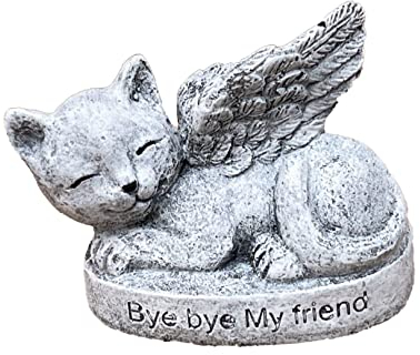 stoneandstyle Grabstein Katze frostfest Bye Bye My Friend frostfest massiv