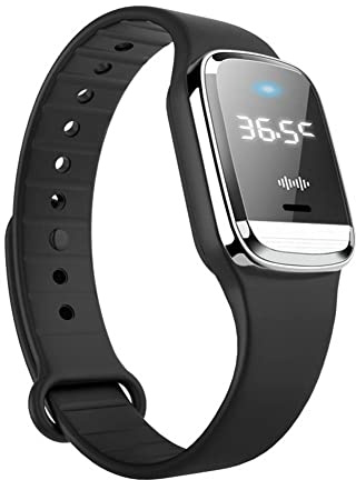 EBILUN Extérieur Anti-moustique Bracelet étanche Anti-insectes Anti-Moustiques Anti-moustiques Pour Adulte Enfant Montre (Noire)