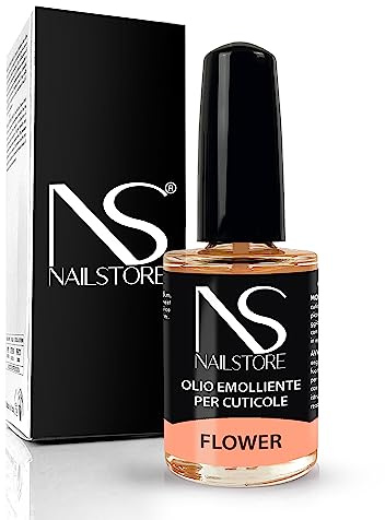 NAILSTORE - Olio per Cuticole e unghie Nail Oil, Trattamento Delle Unghie Cuticola Rivitalizzante Olio Nail Polish - 15ML (Flower)