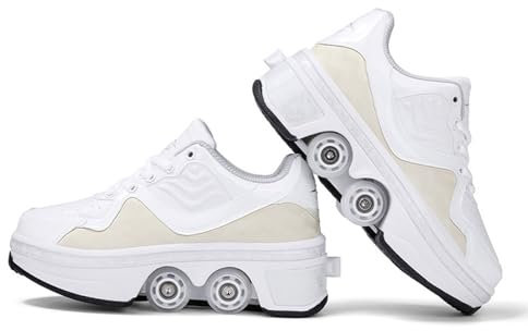 PacuM Schlittschuhschuhe, modische und atmungsaktive Schlittschuhe, Männer und Frauen Sportschuhe, Kick Skates, Mit Radsportschuhen, Jungen und Mädchen,42